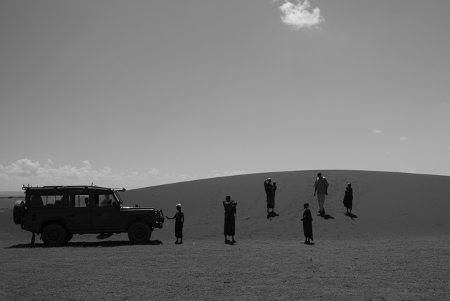 Massai villagers