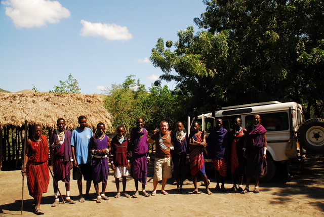 Massai village