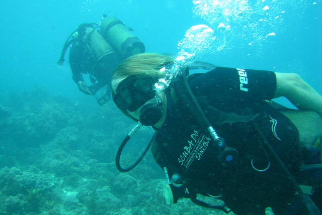 Zanzibar diving