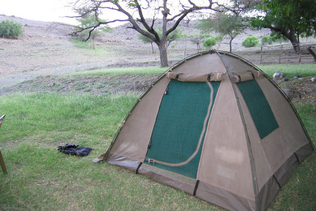 Bush camping